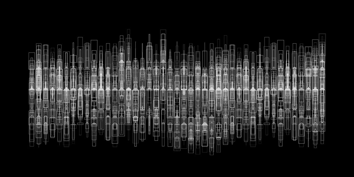Series Of City 7- Image 10 - 2018 (50x25cm)