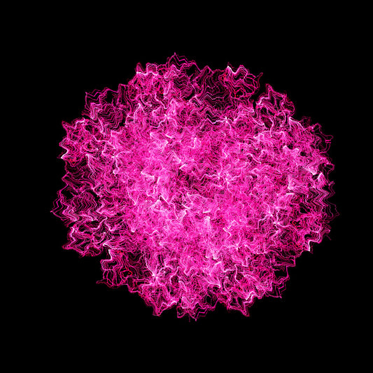 Series of Distorted Circles I - Image4 (120x120cm)