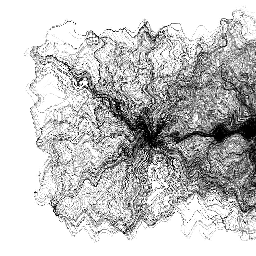 Series of distorted circles 3 - Image4 (50x25cm)