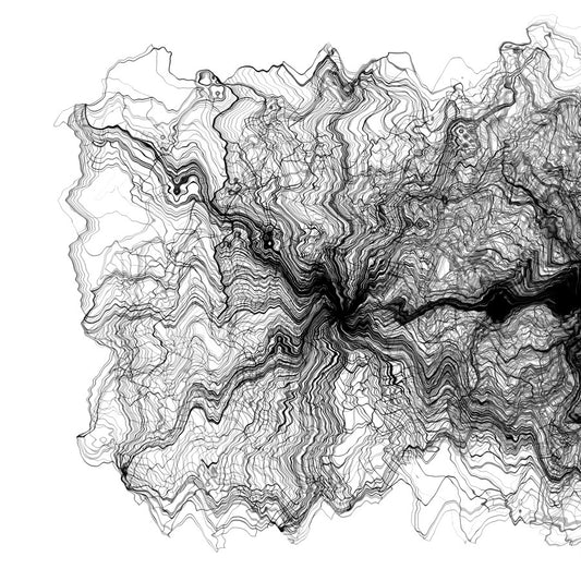Series of distorted circles 3 - Image4 (50x25cm)