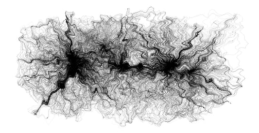 Series of distorted circles 3- Image8 (50x25cm)