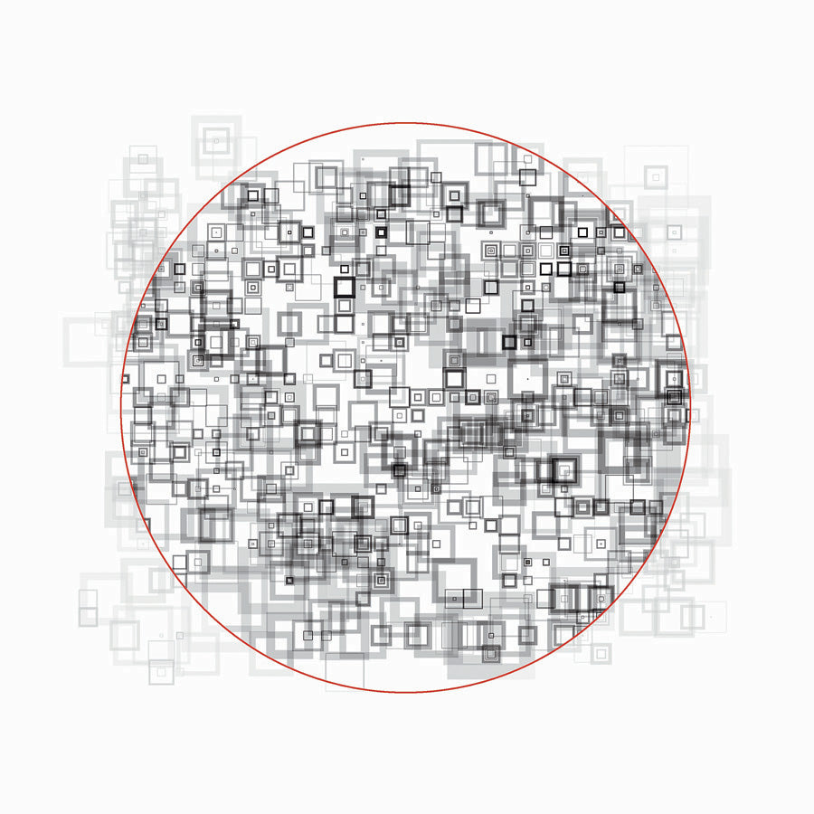 Series of squares - Image 1 (20.8x20.8cm)